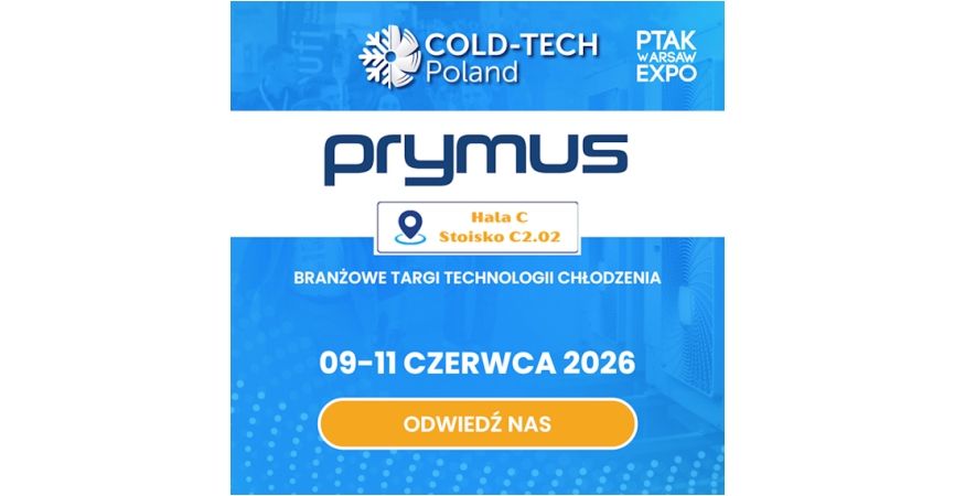 PRYMUS na targach Cold-Tech - Czerwiec 2026