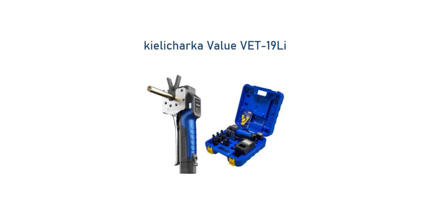 Kielicharka Value VET-19Li do rur 1/4