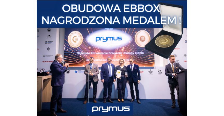 EBBOX nagrodzony medalem na targach branżowych HVAC Warsaw Expo 2026!