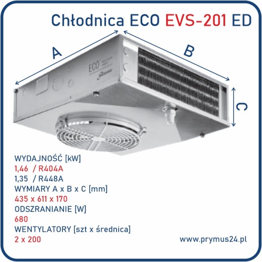 Chłodnica ECO EVS-201 ED