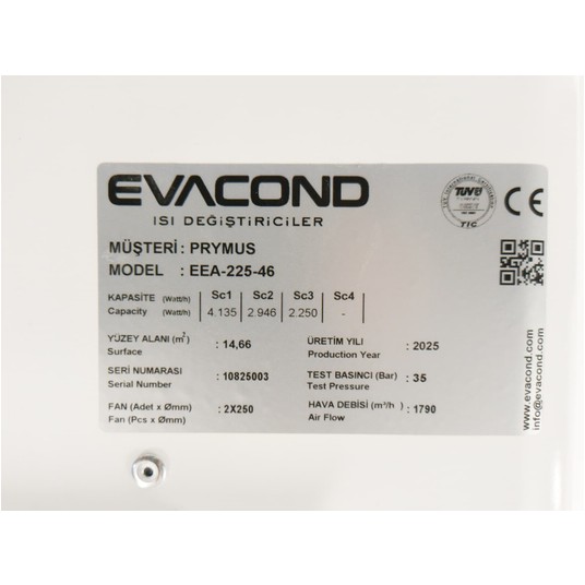 Chłodnica Evacond EEA-225-46 -zdjęcie numer 3
