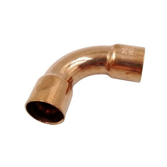 Cu >B< ACR Łuk 90° LWxLW 3/4" do lutowania • dwukielichowy • Conex