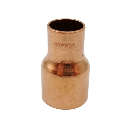 Cu >B< ACR Mufa redukcyjna nyplowa LWxLW 1/2" x 3/8" do lutowania • Conex