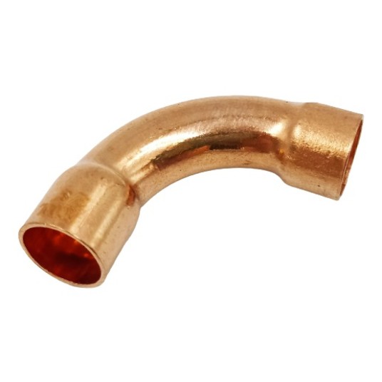 Cu Łuk 90° LWxLW 3/8" • złączka do lutowania • dwukielichowy • Thunder