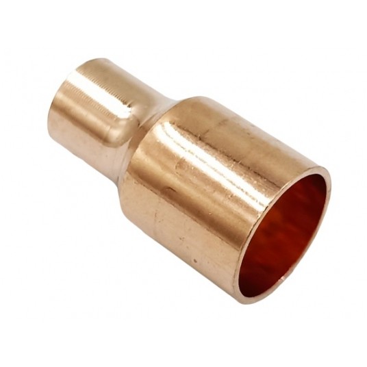 Cu Redukcja nyplowa LZxLW 1/2" x 3/8" • złączka do lutowania •Besco -zdjęcie numer 1