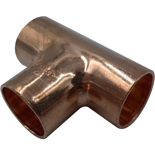 Cu Trójnik LWxLWxLW 15x15x15mm Conex do lutowania