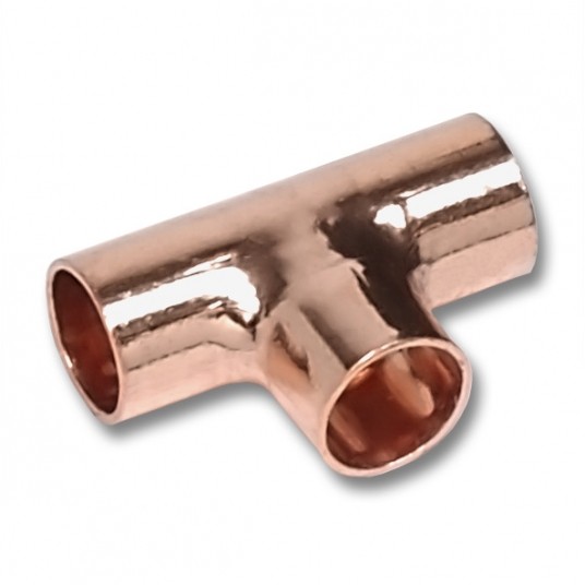 Cu Trójnik LWxLWxLW 18x15x15 do lutowania Besco -zdjęcie numer 1