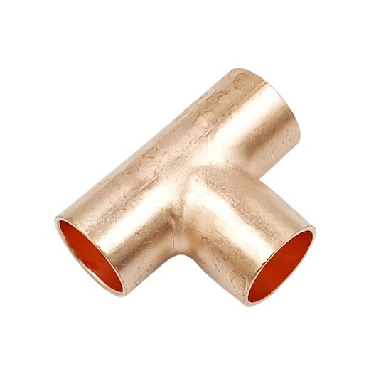 Cu Trójnik LWxLWxLW 5/8" • złączka do lutowania • Besco -zdjęcie numer 1