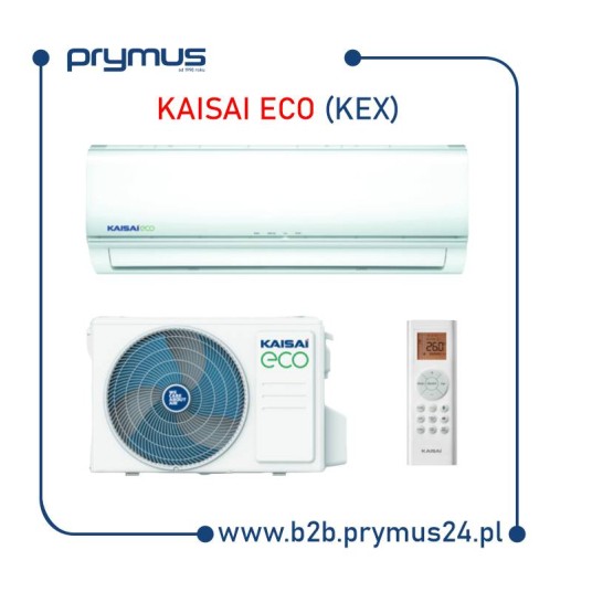 Klimatyzator Kaisai eco KEX-12 KTK R32 3,5kW komplet