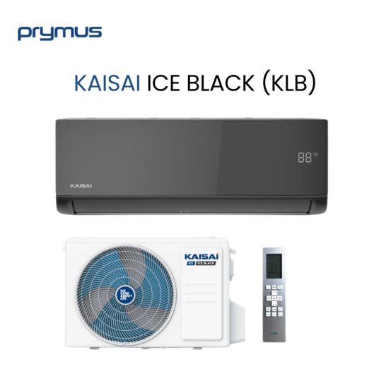 Klimatyzator Kaisai Ice Black KLB-24HRHI + KLWB24HRHO R32 5,3kW - komplet