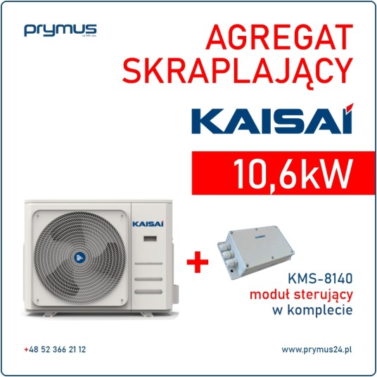 Klimatyzator Kaisai inwerterowy agregat skraplający 10,6 kW