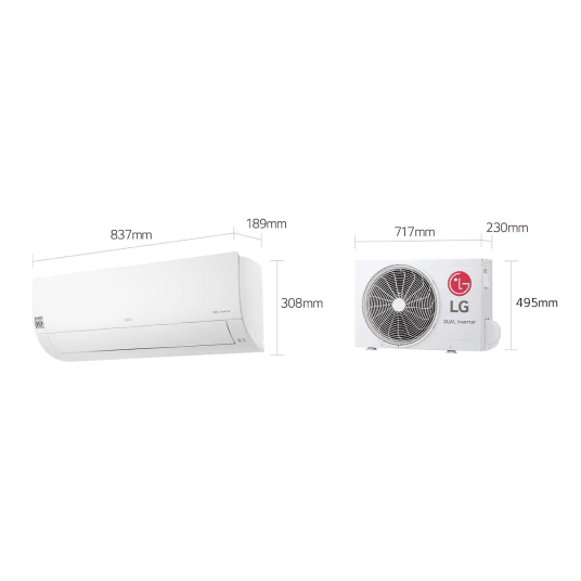 Klimatyzator LG Standard 2 S12EC • R32 • 3,5kW • komplet