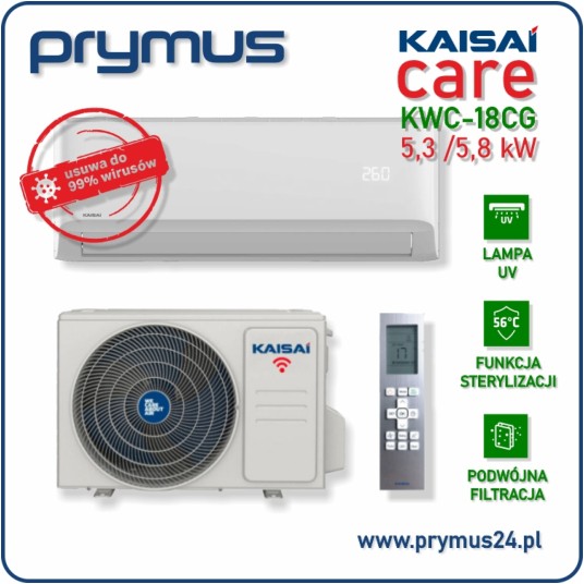 Klimatyzator ścienny Kaisai Care 3,5kW