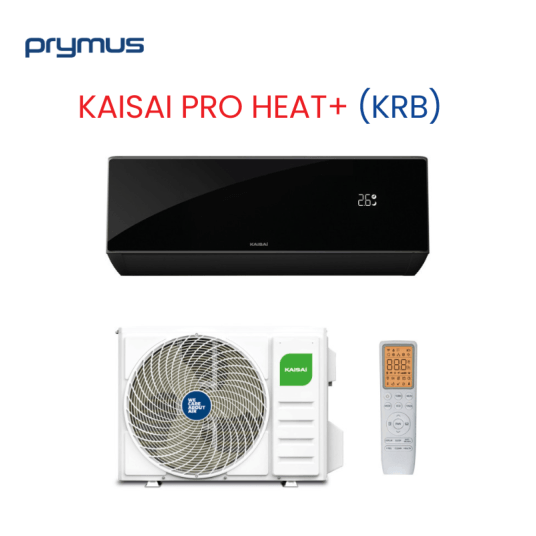 Klimatyzator ścienny Kaisai pro heat+ 7,0kW czarny