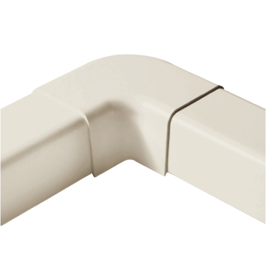 Kolanko 90° Canalsplit® 08 0807CP-B • czarne /8/