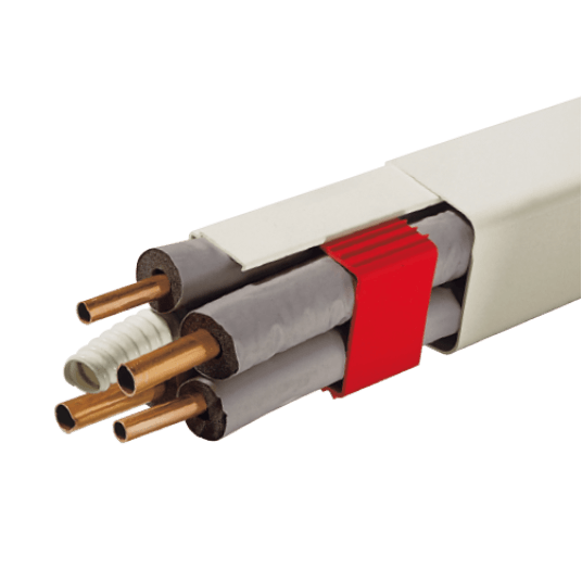 Korytko instalacyjne Canalsplit® 14 1412BCF-W • białe • 2mb /4/