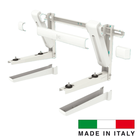 ►NOWOŚĆ! Wspornik klimatyzatora z osłonami • 465mm • 160kg • BRS-211 • B-Revoc • PREMIERA PL