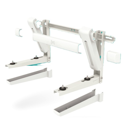 ►NOWOŚĆ! Wspornik klimatyzatora z osłonami • 550mm • 160kg • BRS-213 • B-Revoc • PREMIERA PL