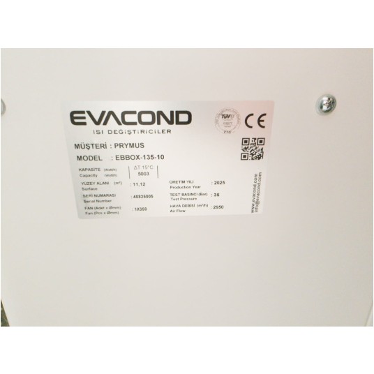 Obudowa kompletna agregatu Evacond EBBOX-135-10