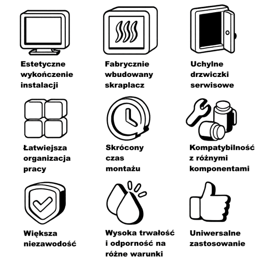 Obudowa kpl. agregatu Evacond EBBOX-130-7 ze skraplaczem