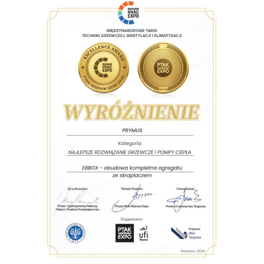 Obudowa kpl. agregatu Evacond EBBOX-145-25 ze skraplaczem