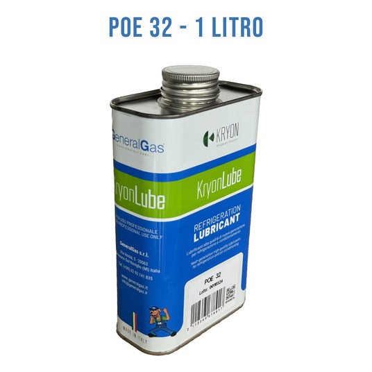 Olej chłodniczy POE32 Kryon 1L do sprężarek chłodniczych R32, R134a, R404A, R410A i HVACR -zdjęcie numer 1
