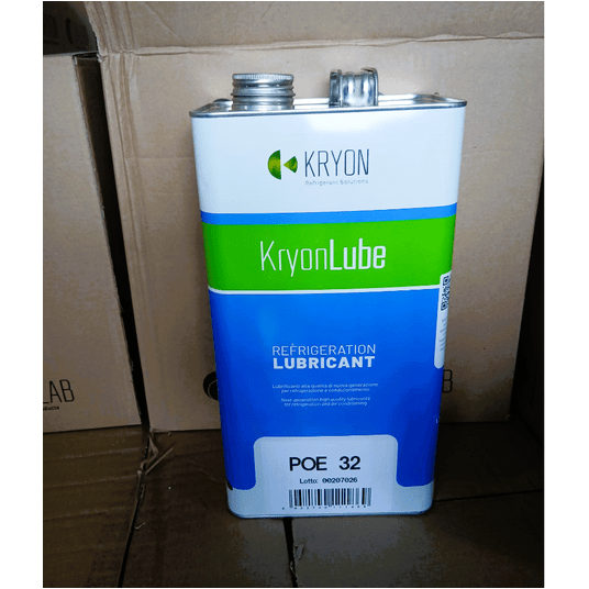 Olej chłodniczy POE32 Kryon 5L do sprężarek chłodniczych R32, R134a, R404A, R410A i HVACR -zdjęcie numer 4