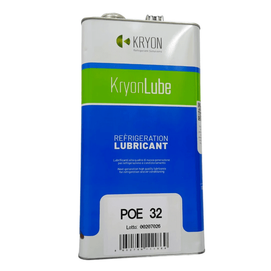 Olej chłodniczy POE32 Kryon 5L do sprężarek chłodniczych R32, R134a, R404A, R410A i HVACR -zdjęcie numer 13