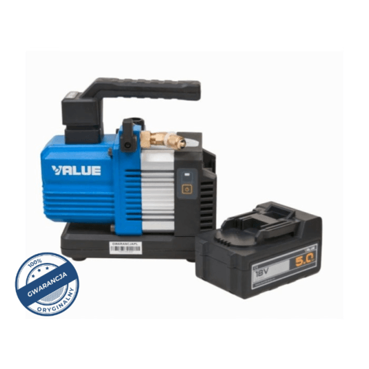 Pompa próżniowa Value Navtek VRP-2DLi 57l/min bat. Li-ION