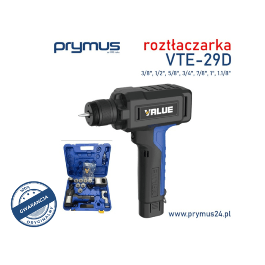 Roztłaczarka akumulatorowa Value VTE-29D calowa - ekspander