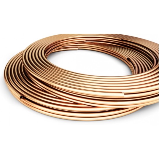 Rura miedziana calowa 7/8" • 22,23x1,0mm • zwój 25m -zdjęcie numer 1