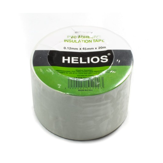 Taśma izolacyjna 0,12x45mmx20m biała • samoprzylepna