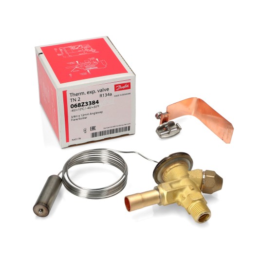Termostatyczny zawór rozprężny Danfoss T2 134a/513 • lutowany