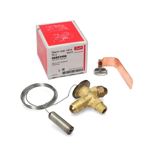 Termostatyczny zawór rozprężny Danfoss T2 407C • skręcany