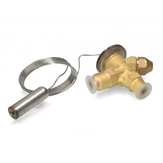 Termostatyczny zawór rozprężny Danfoss T2 R134a / R513A • skręcany