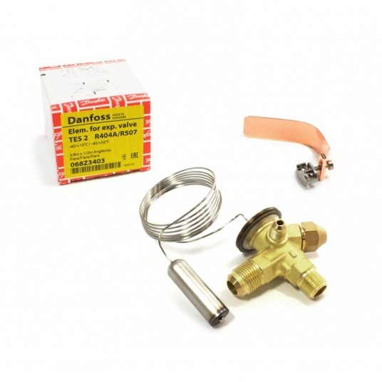 Termostatyczny zawór rozprężny Danfoss TE 2 • R404/507 • skręcany -zdjęcie numer 1