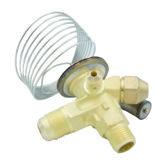 Termostatyczny zawór rozprężny Danfoss TE2 449/448 • skręcany