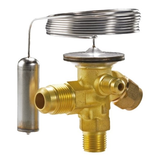 Termostatyczny zawór rozprężny Danfoss TE2 449/448 • skręcany