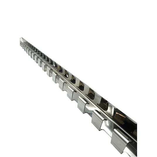 Wieszak do kurtyny paskowej 984mm • stal nierdzewna 1.4016