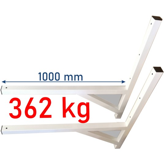 Wspornik klimatyzatora 1000x50x50 • malowany proszkowo