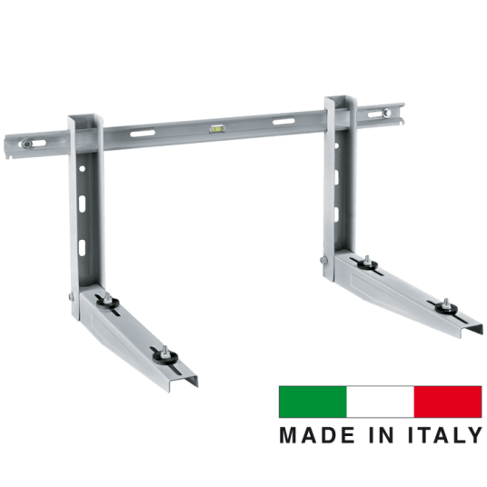 Wspornik klimatyzatora 520 mm 160 kg I-272 • z poprzeczką • INOX