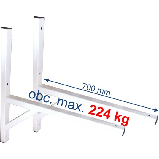 Wspornik klimatyzatora 700x50x30 • malowany proszkowo