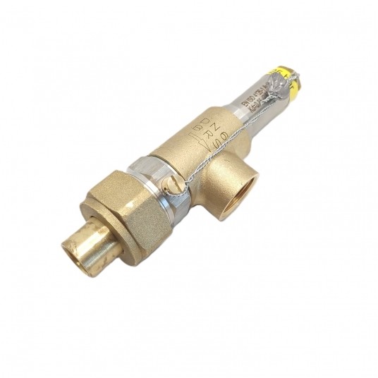 Zawór bezpieczeństwa DN 6 1/2" / Ø12 x G1/2 • 25 bar • E.C.A. 601011044-025 -zdjęcie numer 1
