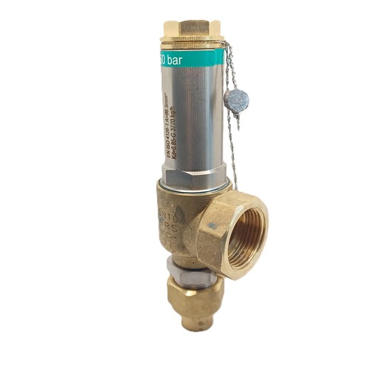 Zawór bezpieczeństwa DN10 5/8" / Ø15 x G1 • 45 bar • E.C.A. 601011030-045 -zdjęcie numer 2