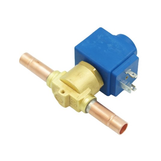 Zawór elektromagnetyczny Castel 1068/3 • lutowany • 3/8" • z cewką 230V • z wtyczką 9150/R02