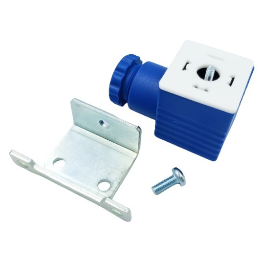 Zawór elektromagnetyczny Castel 1068/M12 • lutowany • 12mm • z cewką 230V • z wtyczką 9150/R02