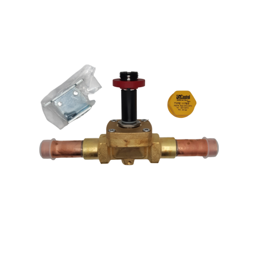 Zawór elektromagnetyczny Castel 1178/5S • lutowany • 5/8"