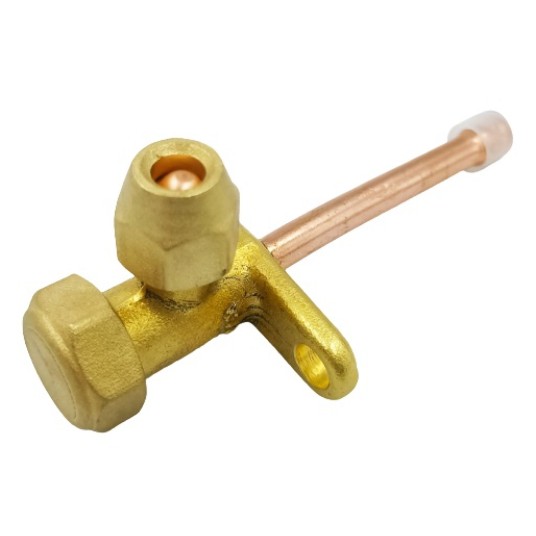 Zawór odcinający klimatyzatora 1/4" ODF x 1/4" SAE