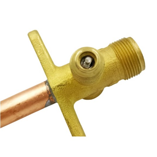Zawór odcinający klimatyzatora 3/8" ODF x 3/8" SAE