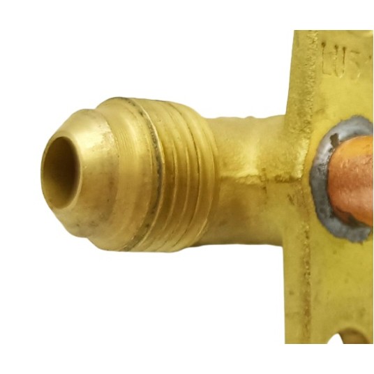 Zawór odcinający klimatyzatora 3/8" ODF x 3/8" SAE
